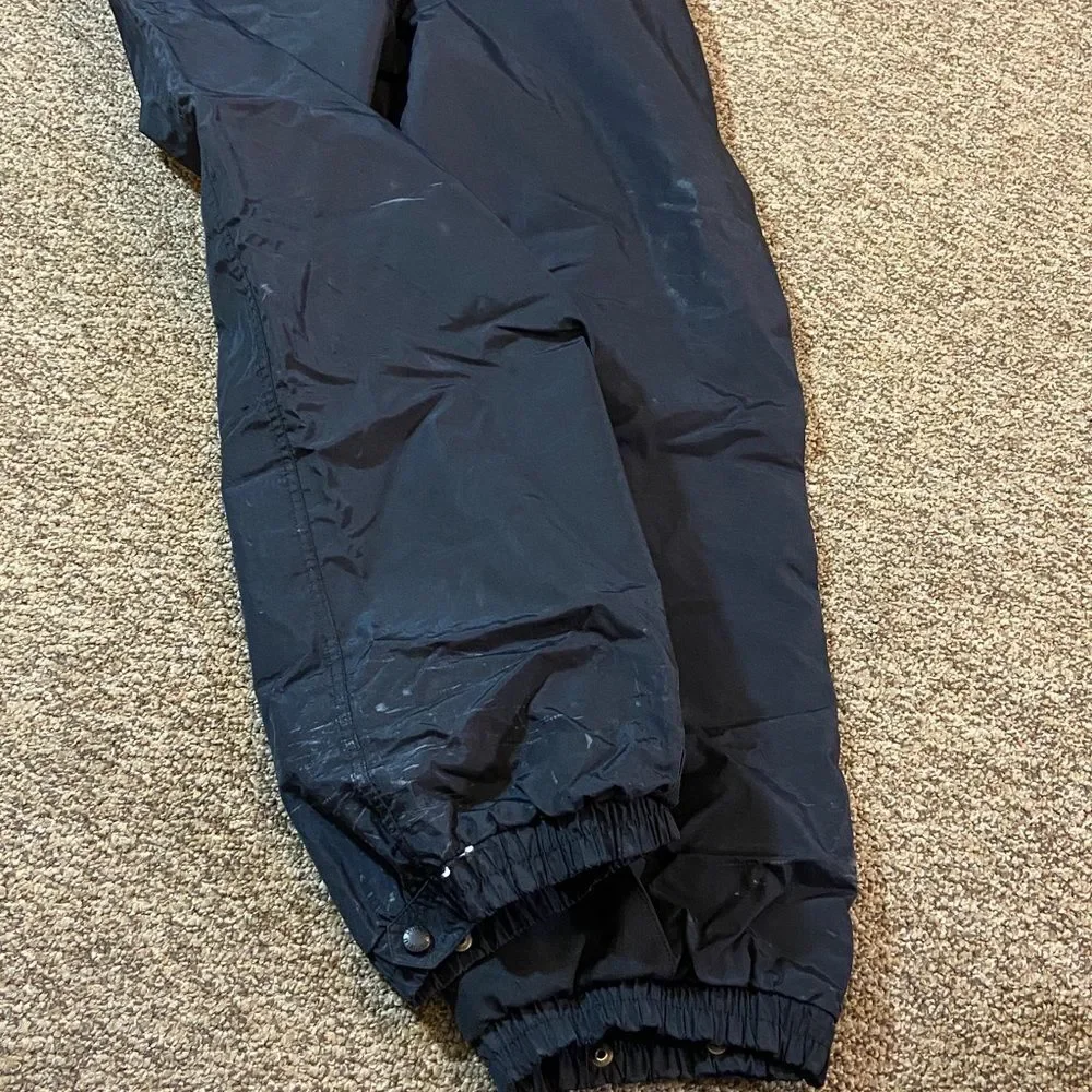 Columbia Sportswear Company Black Snow Pants with Elastic Cuffs Men’s Size L